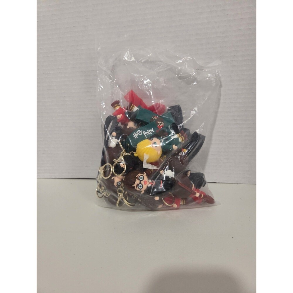 12 piece Silicone Harry Potter themed Keychain/bag charms